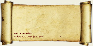 Mia Susanić vizit kartica